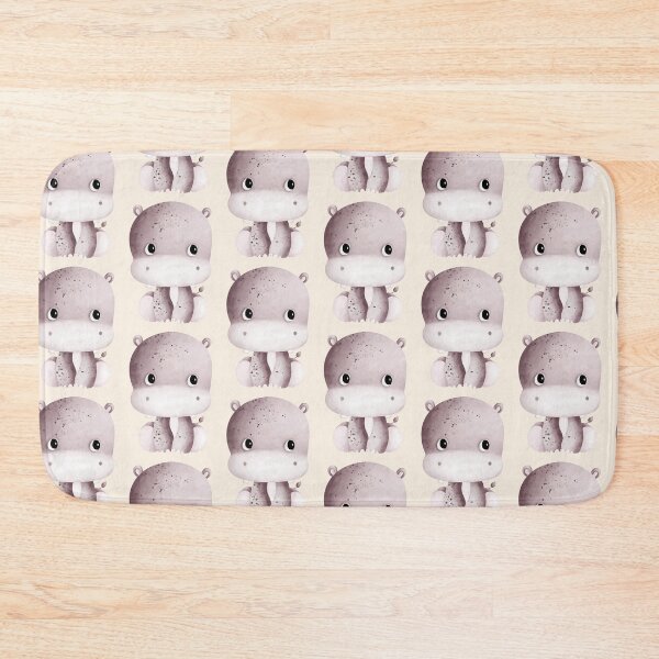 Item preview, Hippo Harmony: Kawaii Hippo Collection designed and sold by Wise-Geek.