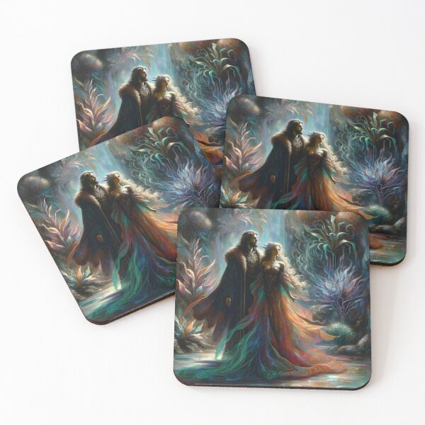 Item preview, Hades and Persephone mystical garden designed and sold by Truck Stop One.