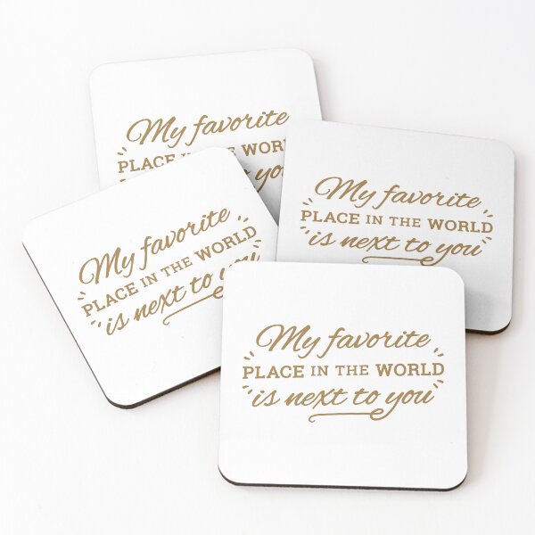 Item preview, My favorite place in the world is next to you designed and sold by johndesign88.