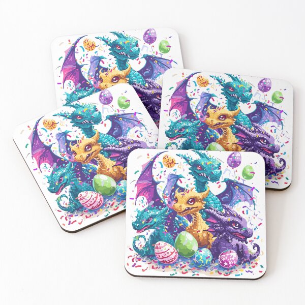 Item preview, Easter Dragons Celebration designed and sold by DragonFantasia.