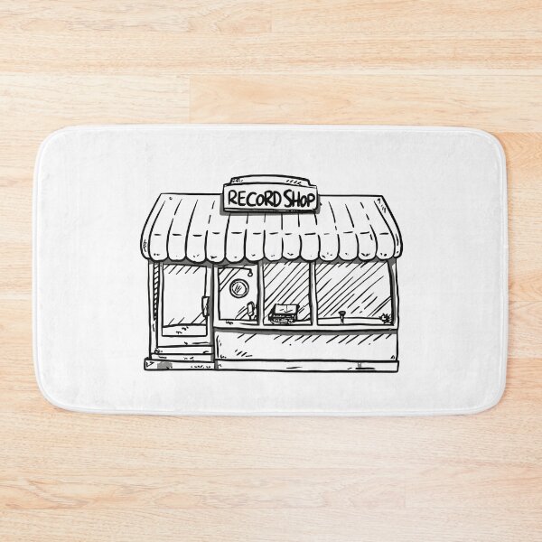 Item preview, Record shop designed and sold by OldSchoolRetro.