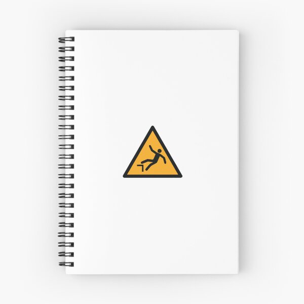 Item preview, Warning: Fall Hazard! designed and sold by Tunelesspaper.