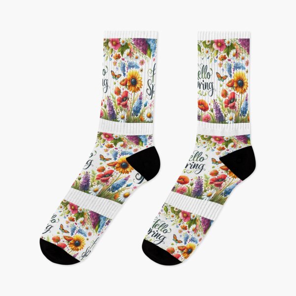 Item preview, Joyful Spring Greeting: Whimsical Floral Art designed and sold by KNAA.