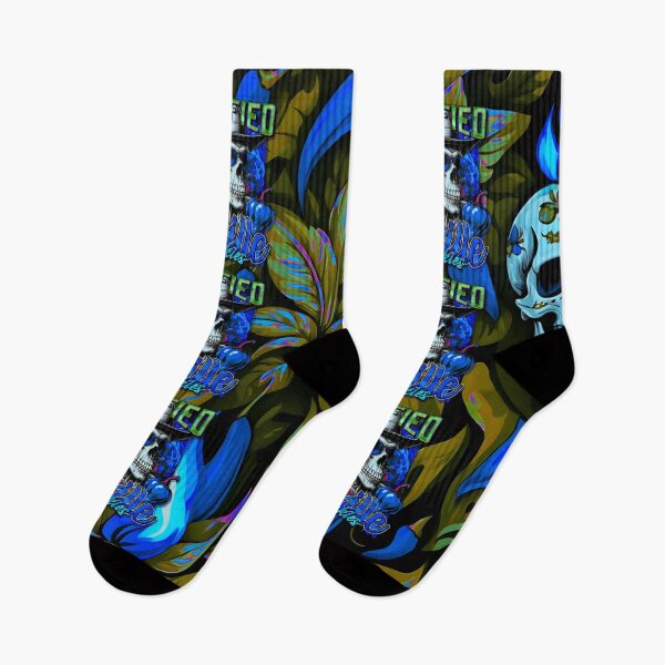 Item preview, Certified Scoville Junkies: Skulls Grinning Through the Habanero Haze [Full - Lapis] designed and sold by SuriyaArts.