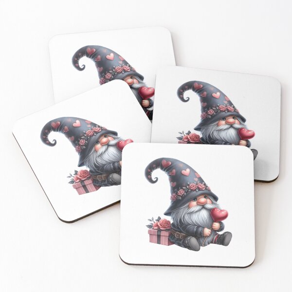 Item preview, Black Valentine Gnome  designed and sold by formanienazarty.