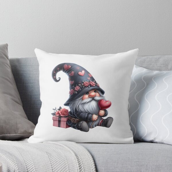 Item preview, Black Valentine Gnome  designed and sold by formanienazarty.