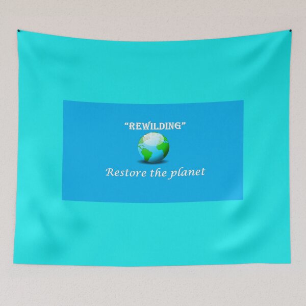 Item preview, Rewilding the Planet designed and sold by annenambiro.