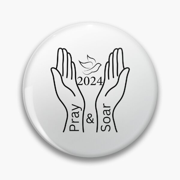 Item preview, Pray and Soar in 2024  - praying hands designed and sold by Fionamyles.