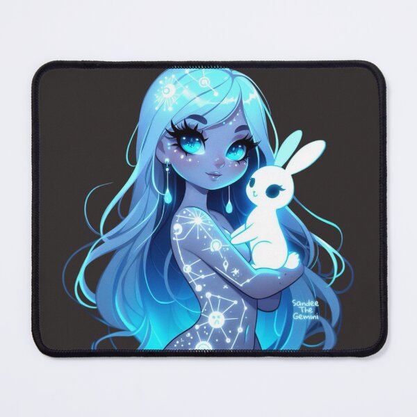 Item preview, Celestial Girl & Bunny  designed and sold by SandeeTheGemini.