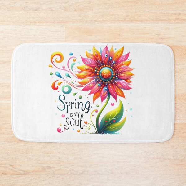 Item preview, Spring Spirit: Whimsical Floral Art designed and sold by KNAA.