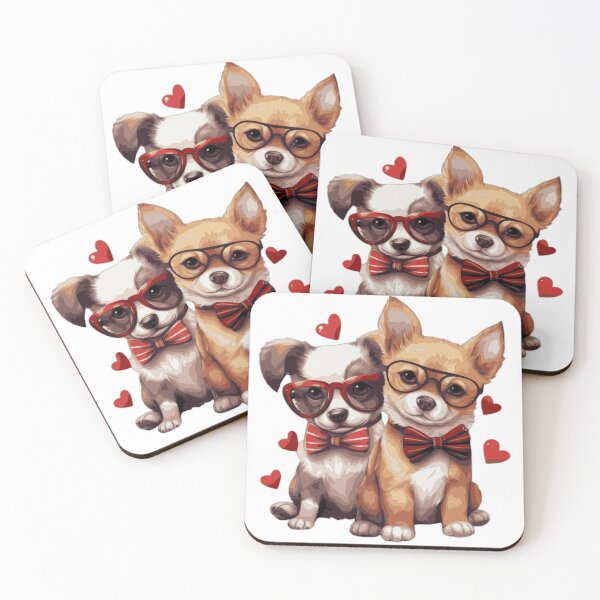 Item preview, Valentine Love Dogs designed and sold by Jill-J.