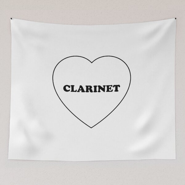 Item preview, I love Clarinet designed and sold by Inspirationmotivation.