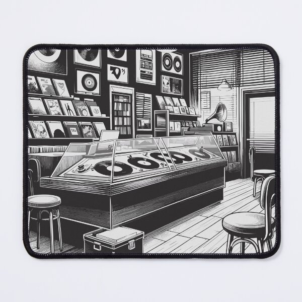 Item preview, Record shop designed and sold by OldSchoolRetro.