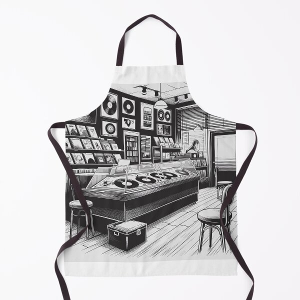Item preview, Record shop designed and sold by OldSchoolRetro.