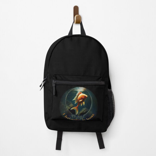 Item preview, GOLD FISH, I feel right at home designed and sold by CrisMor-Art.