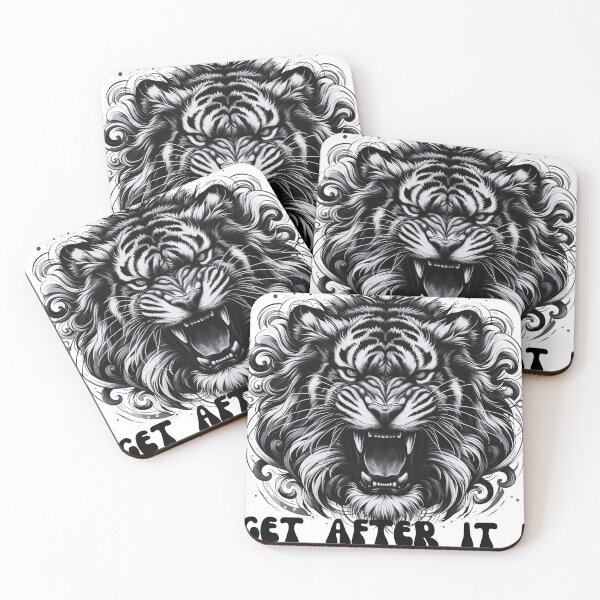 Item preview, Get After It ! Tiger Design designed and sold by GPrint001.