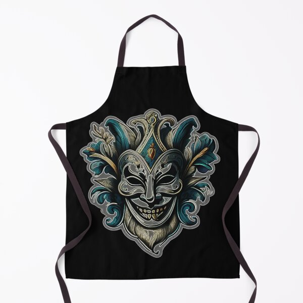 Item preview,  Neon jester sticker mask (blue). designed and sold by MirBer.