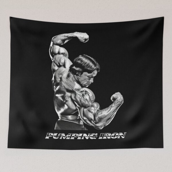 Item preview, Pumping Iron. Arnold Schwarzenegger Fan art. designed and sold by HuzaifaNaveedh.