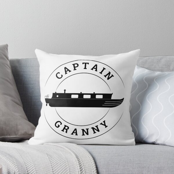 Item preview, Captain Granny (blk-blk) designed and sold by canal-arts.