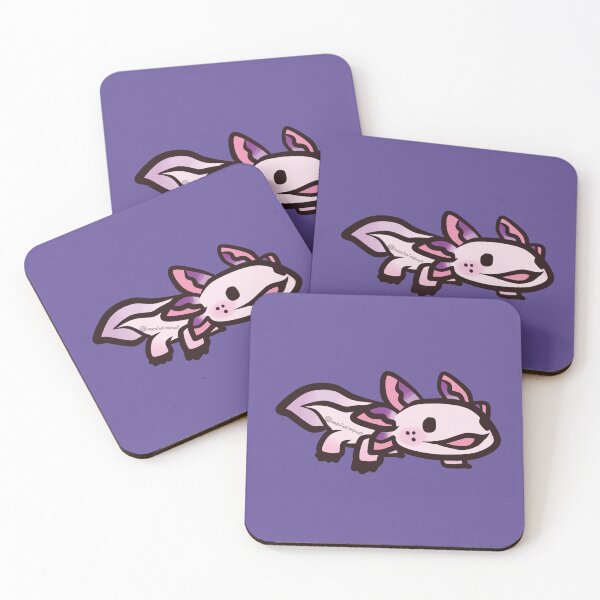 Item preview, pink axolotl b designed and sold by IMPULSEimpact.