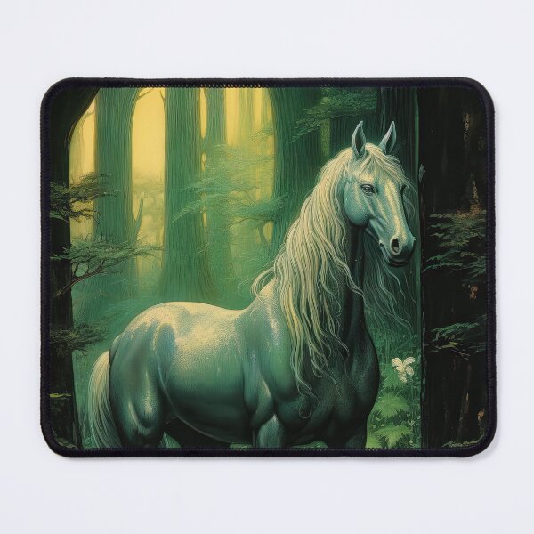 Item preview, The White Stallion of Rhiannon designed and sold by OccultDreams.
