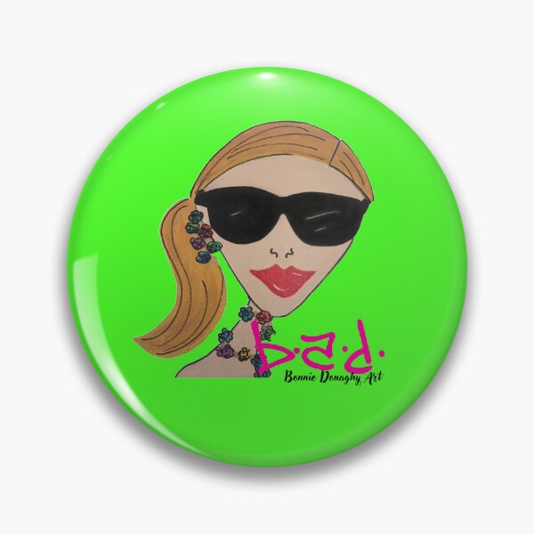 Item preview, B.A.D. Art logo girl designed and sold by Bonnie Donaghy.