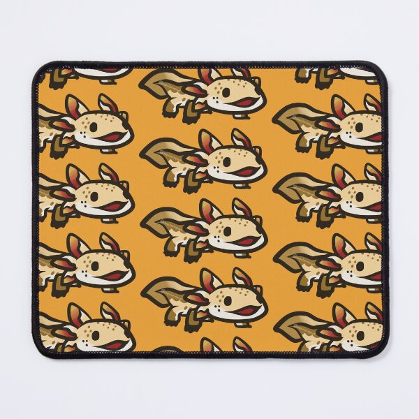 Item preview, yellow axolotl b designed and sold by IMPULSEimpact.