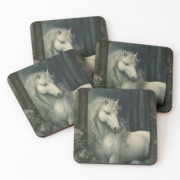 Item preview, The White Stallion of Rhiannon (Variation) designed and sold by OccultDreams.