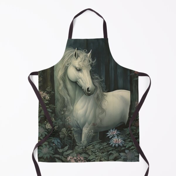 Item preview, The White Stallion of Rhiannon (Variation) designed and sold by OccultDreams.
