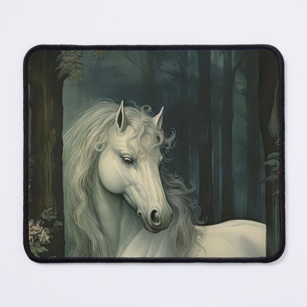 Item preview, The White Stallion of Rhiannon (Variation) designed and sold by OccultDreams.