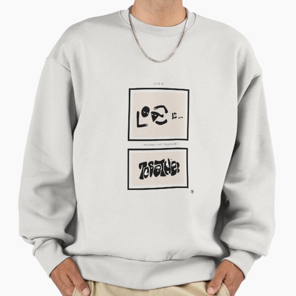 Love is...wasting time together Premium Oversized Sweatshirt