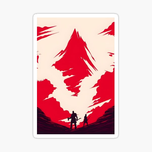 Vista previa del artículo con la obra «Amantes de God Of War, diseño de God Of War para ustedes.», diseñado y vendido por AbominationShop.