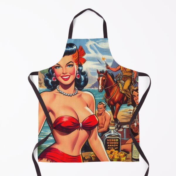 Item preview, Vintage Western  Pulp Girl designed and sold by PulpVintage.