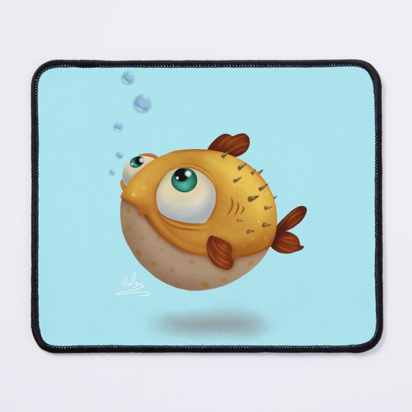 Item preview, puffer fish designed and sold by aalaaatef.