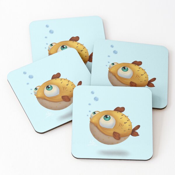 Item preview, puffer fish designed and sold by aalaaatef.