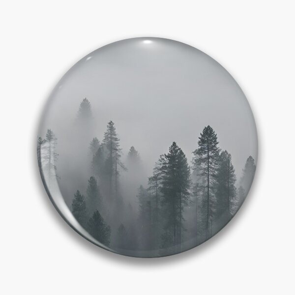 Item preview, pine forest in fog designed and sold by GoodStuff66.