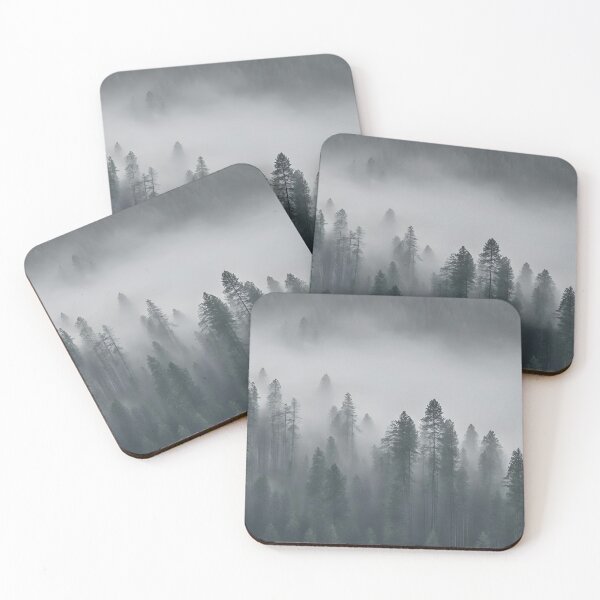 Item preview, pine forest in fog designed and sold by GoodStuff66.