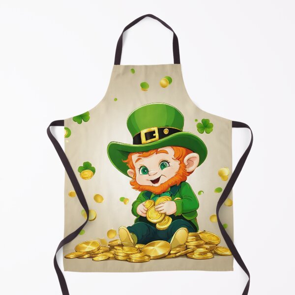 Item preview, Happy leprechaun designed and sold by seahorse crossing.