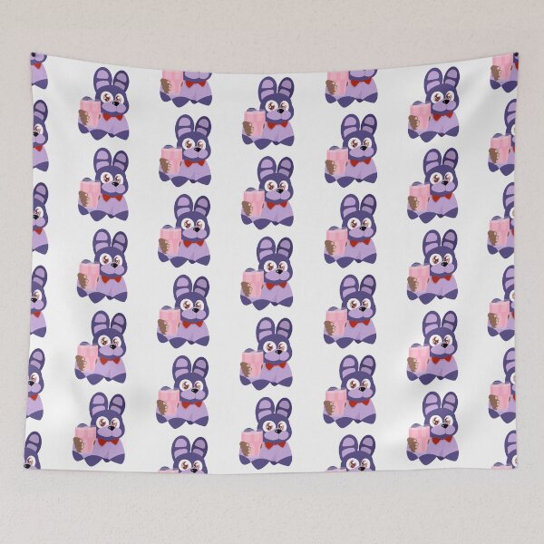 Item preview, Bonnie The Bunny Pillow Pet Choccy Milk (Fnaf) designed and sold by Doodle Doos.