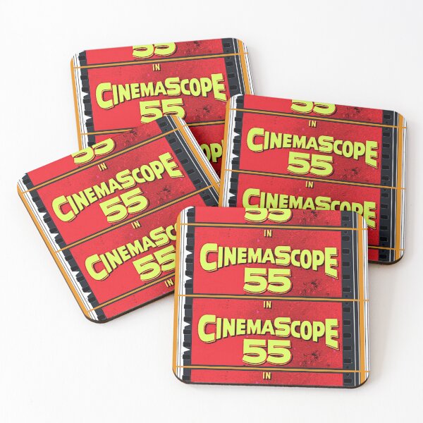 Item preview, Cinemascope 55 red yellow frame designed and sold by empanadilla.