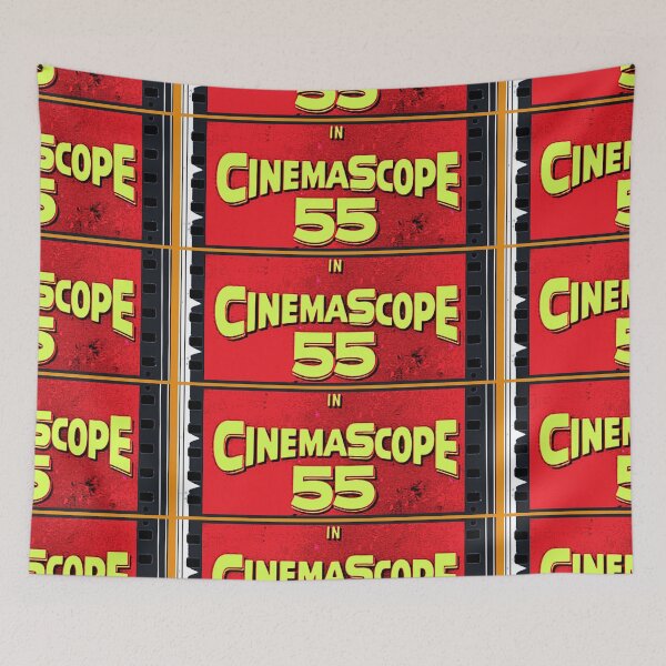 Item preview, Cinemascope 55 red yellow frame designed and sold by empanadilla.