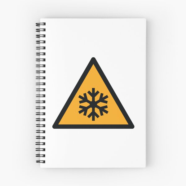 Item preview, Warning: Low Temperature Hazard designed and sold by Tunelesspaper.