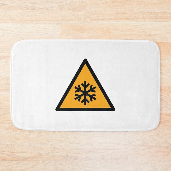 Item preview, Warning: Low Temperature Hazard designed and sold by Tunelesspaper.