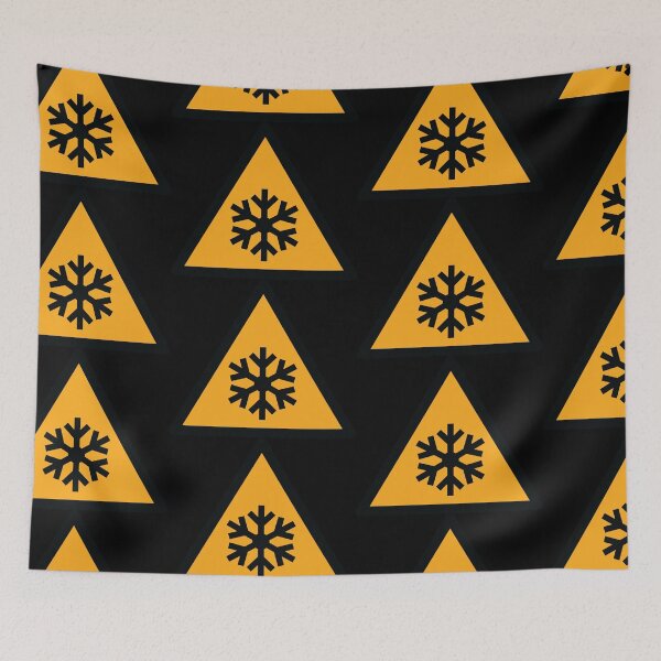 Item preview, Warning: Low Temperature Hazard designed and sold by Tunelesspaper.