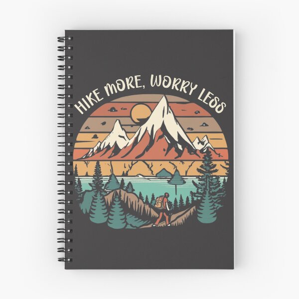 Item preview, Hike More, Worry Less designed and sold by Sketch-Shack.