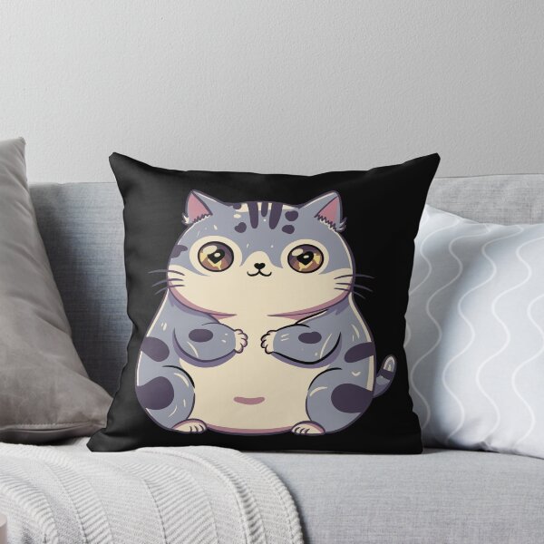 Item preview, Cute Fat Cat Stickers For Cat Lover designed and sold by CANDYFrog.
