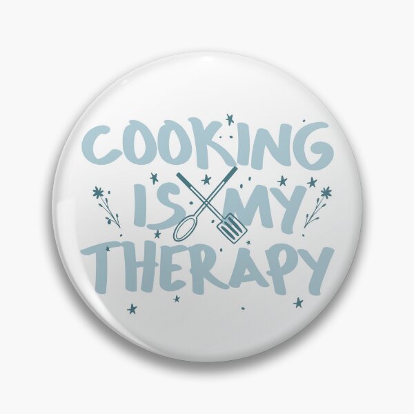 Item preview, Cooking Is My Therapy designed and sold by Creavodesigns.