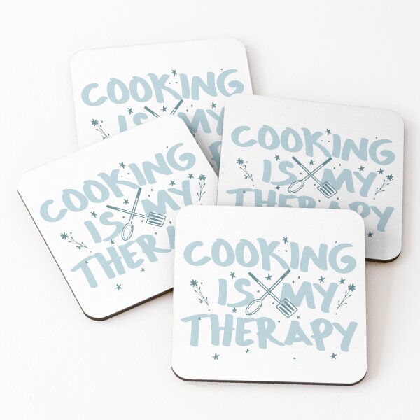 Item preview, Cooking Is My Therapy designed and sold by Creavodesigns.