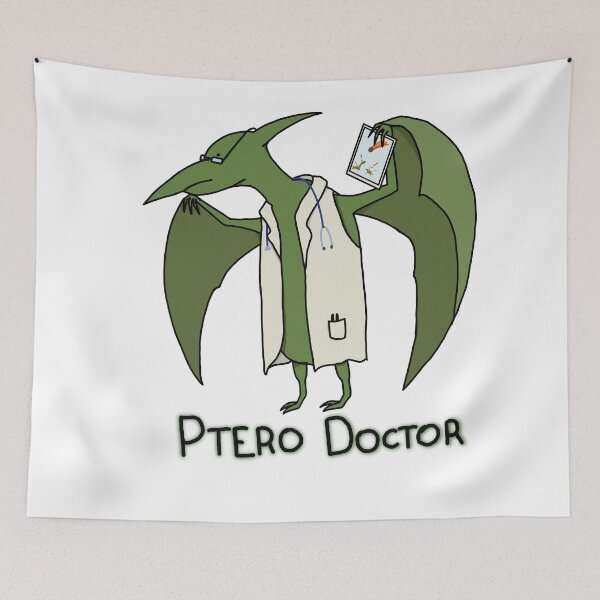 Item preview, He is the motherloving PTERO DOCTOR! designed and sold by KriczAArt.