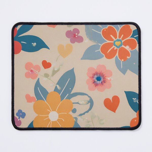 Item preview, 1970s Inspired Floral Wallpaper Design designed and sold by AnimaliaStar.